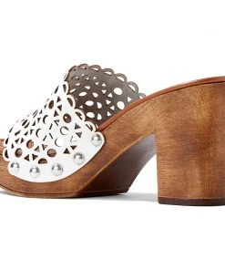 Nine West Shelbi Heeled Clog Sandals Heels