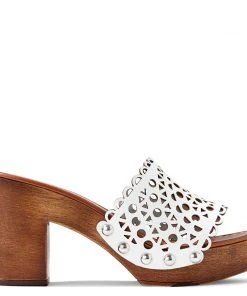 Nine West Shelbi Heeled Clog Sandals Heels