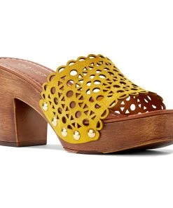 Nine West Shelbi Heeled Clog Sandals Heels