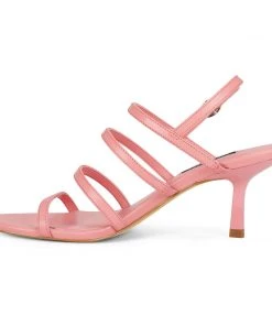 Nine West Smooth Heeled Strappy Sandals
