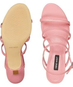 Nine West Smooth Heeled Strappy Sandals