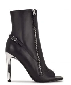 Nine West Sohot Peep Toe Booties