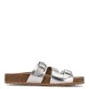 Nine West Metallic Mindset Sommie Flat Slide Sandals 1 Nine West Metallic Mindset Sommie Flat Slide Sandals