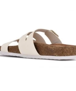 Nine West Sommie Flat Slide Sandals
