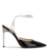 Nine West In The Clear Sparkea Ankle Strap Pumps