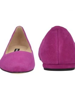 Nine West Speakup Almond Toe Flats Color Pop
