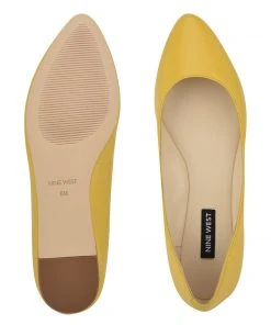 Nine West Speakup Almond Toe Flats Color Pop