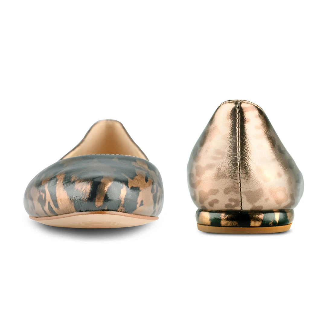 Nine West Speakup Almond Toe Flats Metallic Mindset 6 Nine West Speakup Almond Toe Flats Metallic Mindset