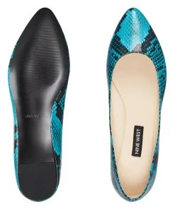 Nine West Speakup Almond Toe Flats