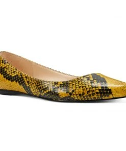 Nine West Speakup Almond Toe Flats