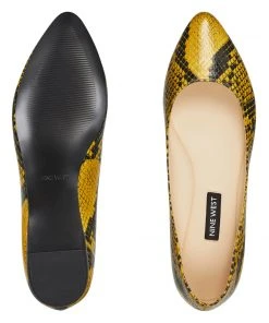 Nine West Speakup Almond Toe Flats