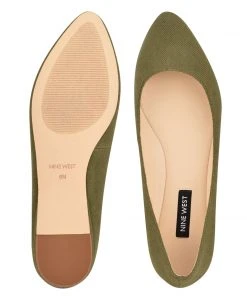 Nine West Speakup Almond Toe Flats