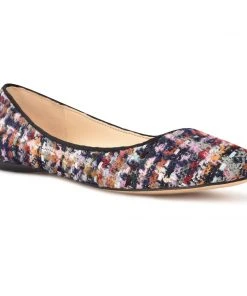 Nine West Speakup Almond Toe Flats