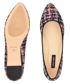 Nine West Speakup Almond Toe Flats 9 Nine West Speakup Almond Toe Flats