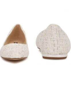 Nine West Speakup Almond Toe Flats Shoes 10 Nine West Speakup Almond Toe Flats Shoes