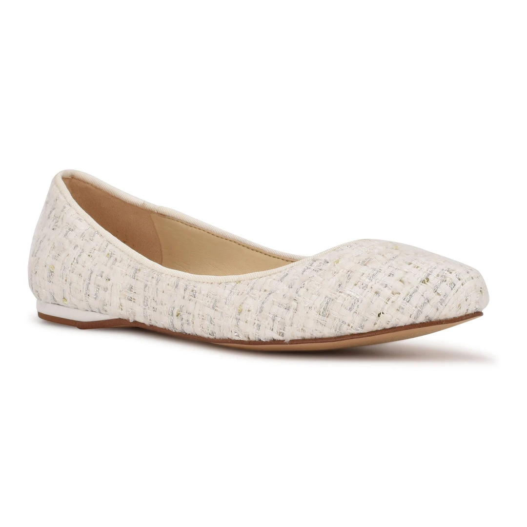 Nine West Speakup Almond Toe Flats Shoes 4 Nine West Speakup Almond Toe Flats Shoes