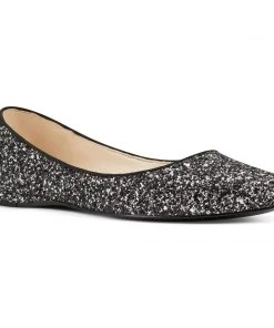 Nine West Metallic Mindset Speakup Almond Toe Flats