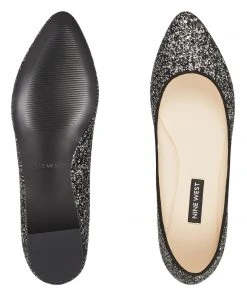 Nine West Metallic Mindset Speakup Almond Toe Flats