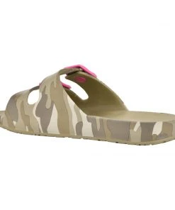 Nine West Splash Flat Slide Sandals Mules & Slides