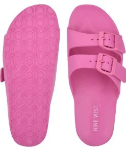 Nine West Splash Flat Slide Sandals 11 Nine West Splash Flat Slide Sandals