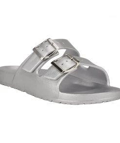 Nine West Splash Flat Slide Sandals