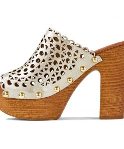 Nine West Star Heeled Clog Sandals