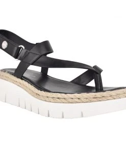 Nine West Starr Platform Sandals Weave Got You