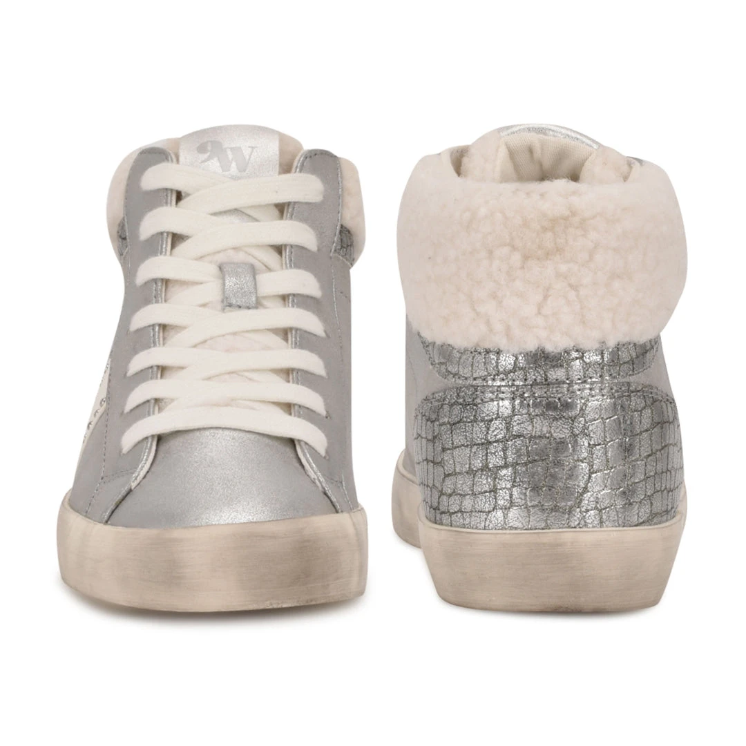Nine West Stunnah High Top Sneakers High Impact Platforms 6 Nine West Stunnah High Top Sneakers High Impact Platforms