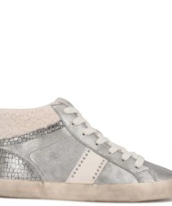 Nine West Stunnah High Top Sneakers High Impact Platforms