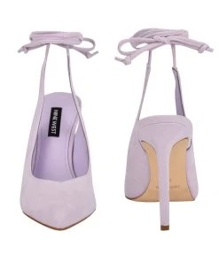 Nine West Lace It Up Talon Ankle Wrap Dress Pumps