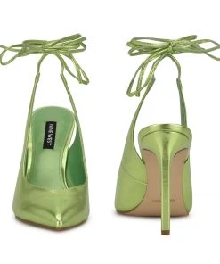 Nine West Lace It Up Talon Ankle Wrap Dress Pumps 10 Nine West Lace It Up Talon Ankle Wrap Dress Pumps