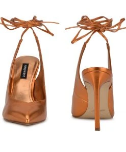 Nine West Lace It Up Talon Ankle Wrap Dress Pumps