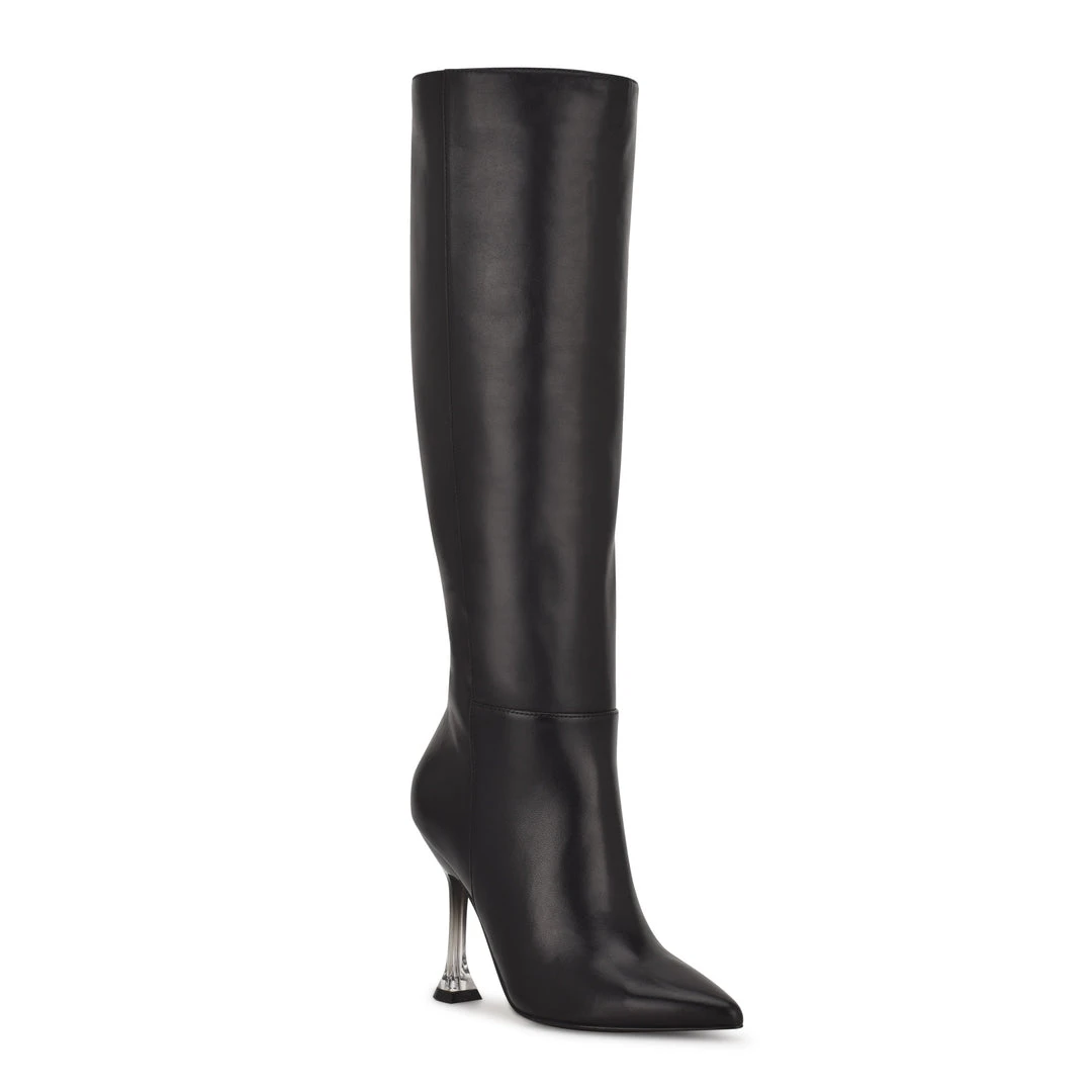 Nine West Talya Dress Boots In The Clear 4 Nine West Talya Dress Boots In The Clear