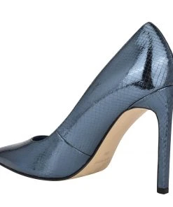 Nine West Tatiana Pointy Toe Pumps Metallic Mindset