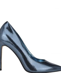 Nine West Tatiana Pointy Toe Pumps Metallic Mindset