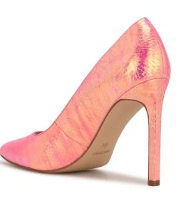 Nine West Tatiana Pointy Toe Pumps Metallic Mindset