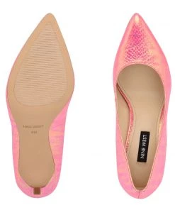 Nine West Tatiana Pointy Toe Pumps Metallic Mindset