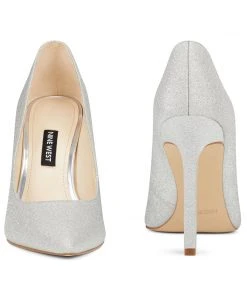 Nine West Tatiana Pointy Toe Pumps Metallic Mindset