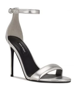 Nine West Metallic Mindset Teeya Ankle Strap Sandals