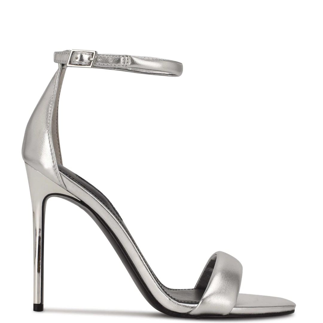 Nine West Metallic Mindset Teeya Ankle Strap Sandals 3 Nine West Metallic Mindset Teeya Ankle Strap Sandals