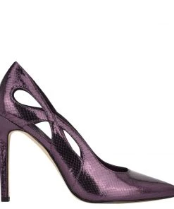 Nine West Tess Dress Pumps Metallic Mindset