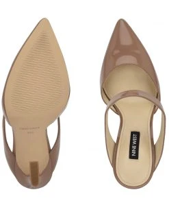 Nine West Tiger Heel Mules Heel Appeal