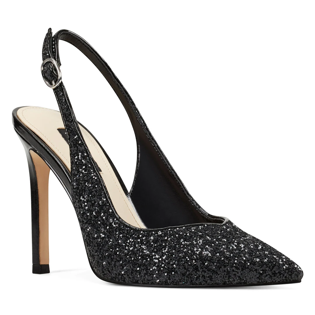 Nine West Metallic Mindset Tina Slingback Pumps 4 Nine West Metallic Mindset Tina Slingback Pumps