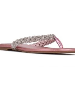 Nine West Tinee Flat Slide Sandals