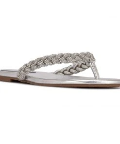 Nine West Tinee Flat Slide Sandals