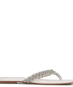 Nine West Tinee Flat Slide Sandals