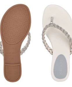 Nine West Tinee Flat Slide Sandals