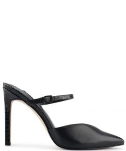 Nine West Tips Heel Mules