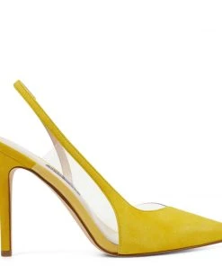 Nine West Toffee Half D'Orsay Pumps