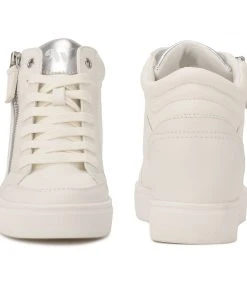 Nine West Shoes Tons High Top Hidden Wedge Sneakers